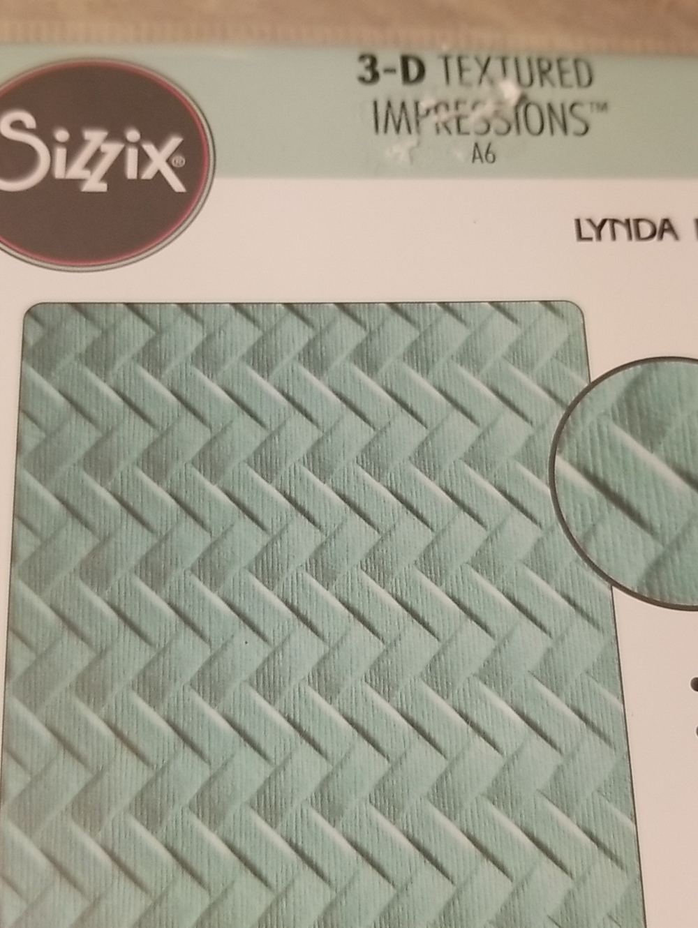 Sizzix 3-D Embossing Folder